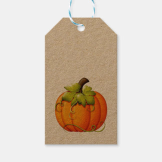 Autumn Pumpkin Gift Tag