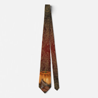 Autumn Pumpkin Halloween Tie
