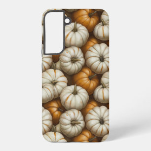 Autumn Pumpkin Harvest Pattern Rustic Fall Samsung Galaxy Case