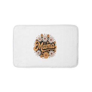 Autumn Pumpkin Mama Bath Mat