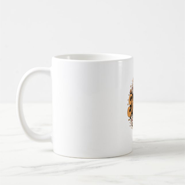 Autumn Pumpkin Mama Coffee Mug (Left)