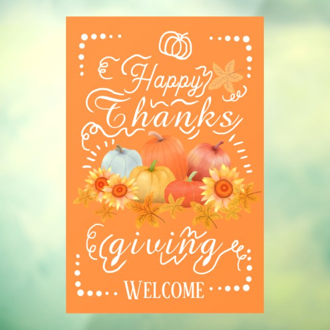 Autumn Pumpkin  Orange (Sheet 3)