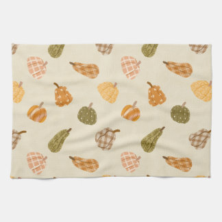 Autumn Pumpkin Patch – Rustic Fall Co Tea Towel