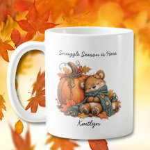 Autumn Pumpkin Snuggle Season is Here Name