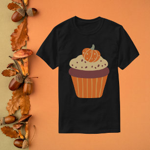 Autumn Pumpkin Spice Cupcake T-Shirt