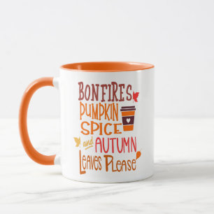 Autumn Pumpkin Spice Mug