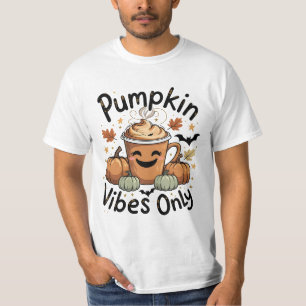 Autumn Pumpkin Vibes T-Shirt Cosy Seasonal