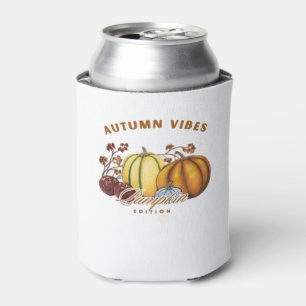 Autumn pumpkins Classic T-Shirt.png Can Cooler