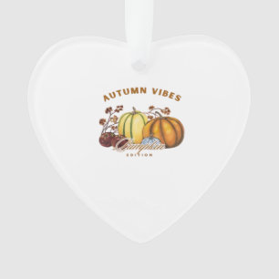 Autumn pumpkins Classic T-Shirt.png Ornament