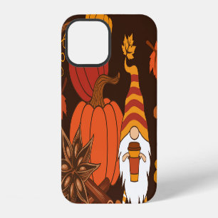 Autumn Pumpkins Gnome Spice Card iPhone 12 Case