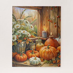 Autumn Pumpkins Puzzle