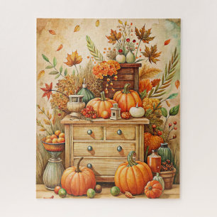 Autumn Pumpkins Puzzle