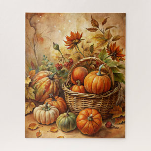 Autumn Pumpkins Puzzle