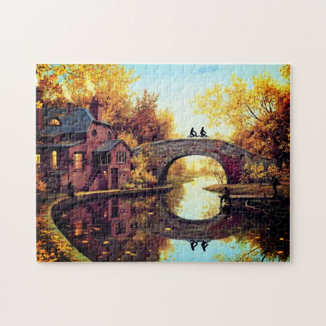 Autumn Puzzle Beautiful Landscape (Horizontal)