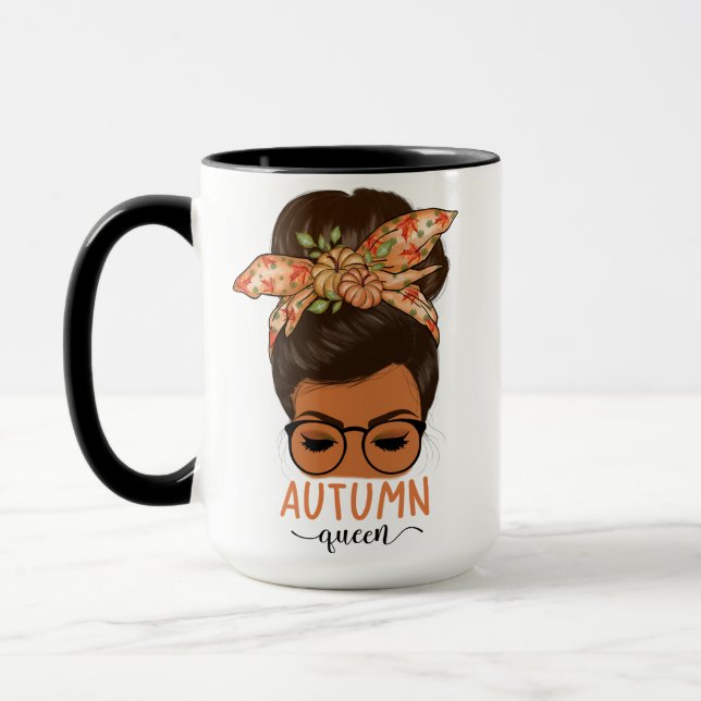 Autumn Queen Fall Coffee Mug (Left)