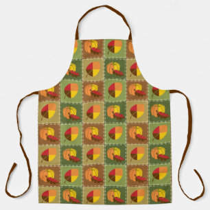 Autumn Quilt All-Over Print Apron
