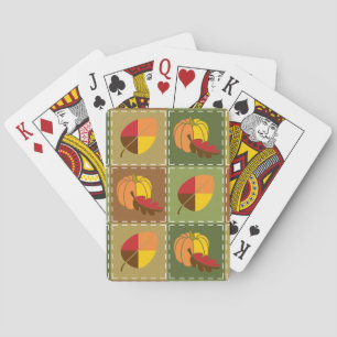Autumn Quilt Classic Playing Cards