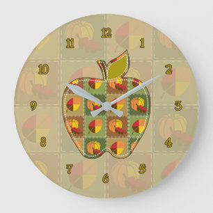 Autumn Quilt Clock