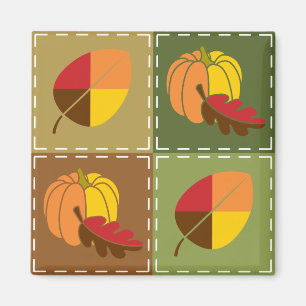 Autumn Quilt Magnet