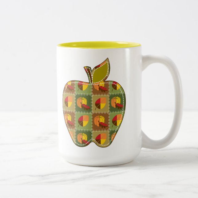 Autumn Quilt Mug (Right)