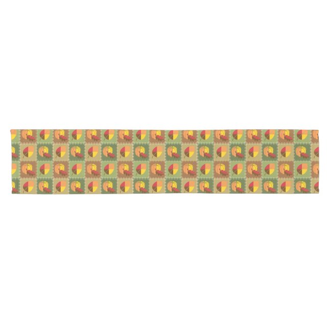 Autumn Quilt Table Runner (Horizontal)