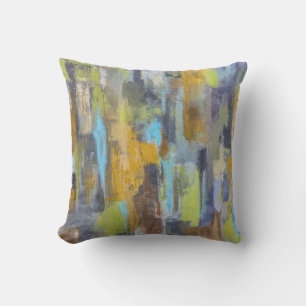 Autumn Rain 16 x 16 Outdoor Throw Pillow