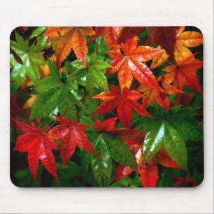 Autumn Rain Mouse Pad
