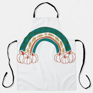 Autumn Rainbow Apron