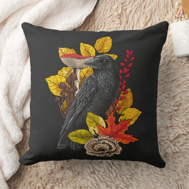 Autumn raven 2 cushion (Blanket)