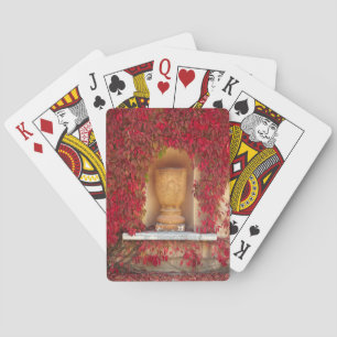 Autumn red foliage, New Zealand Playing Cards