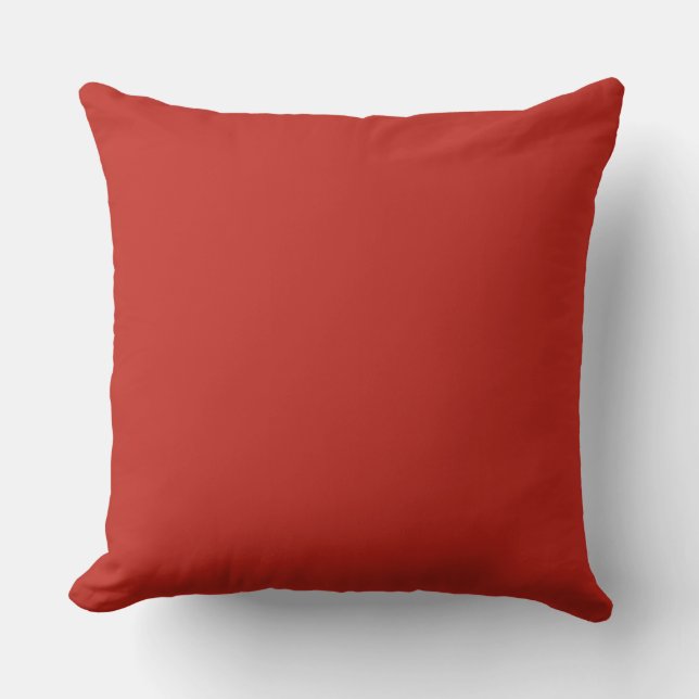 Autumn Red Orange Cushion (Front)