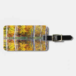 Autumn Reflection Luggage Tag