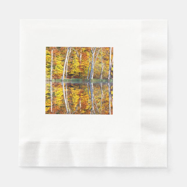 Autumn Reflection Napkin (Front)
