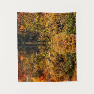 Autumn reflection on Coffin Pond Tapestry