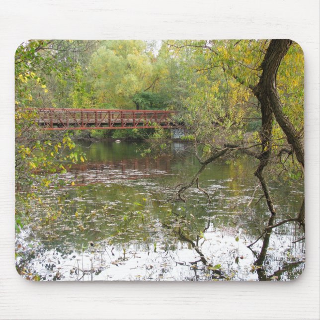 Autumn Reflections Mouse Pad (Front)