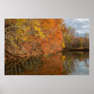 Autumn Reflections  Poster