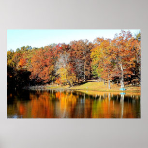 Autumn Reflections Poster