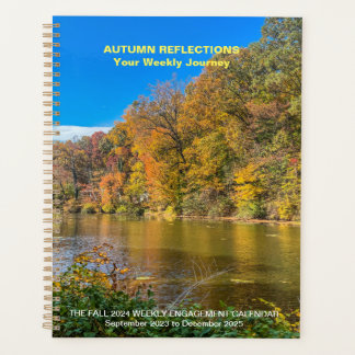 Autumn Reflections: Your Weekly Journey Calendar Planner