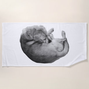 Autumn Rest Expanded Beach Towel
