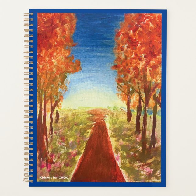 Autumn Road - KidsArt for CHOC Planner (Front)