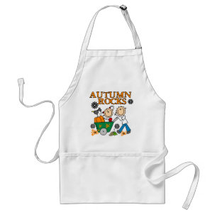 Autumn Rocks Standard Apron