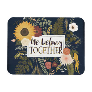 Autumn Romance IV We Belong Together Magnet