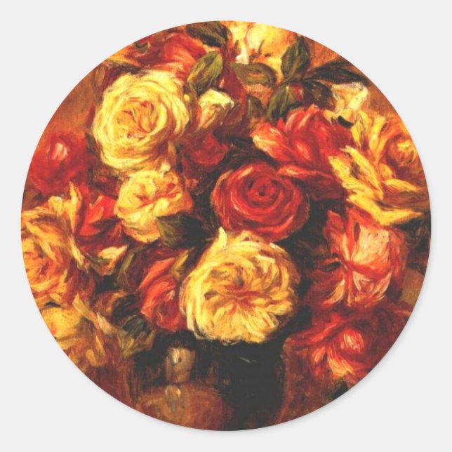 Autumn Roses Stickers (Front)