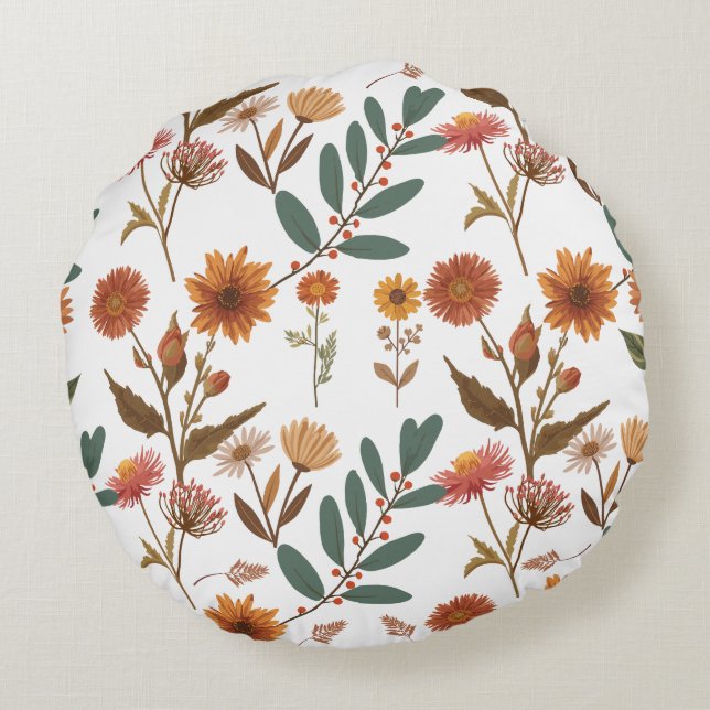 Autumn Round Cushion (Back)