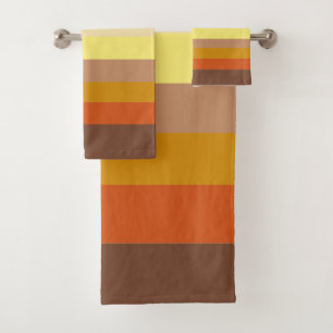 Autumn Rustic  Bath Towel Set