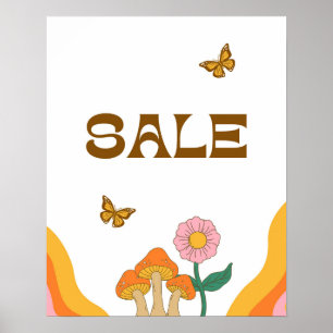 Autumn Sale Sign, Boutique Business Supply Poster