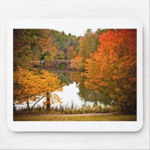 Autumn Scene Mouse Pad