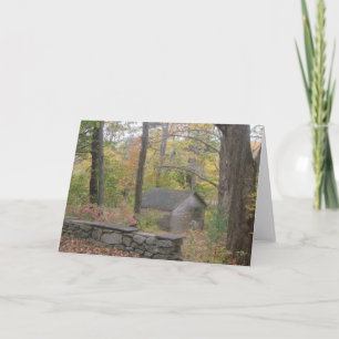 Autumn Scene Notecard