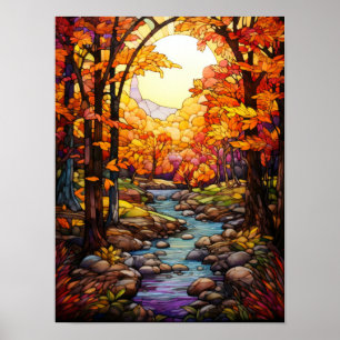 Autumn Scene Poster