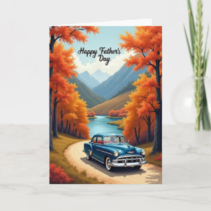 Autumn Scenic Fathers Day Card